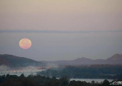 Moon Over Mountain